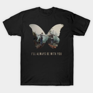 Max and Chloe Walking on Tracks - LIS T-Shirt